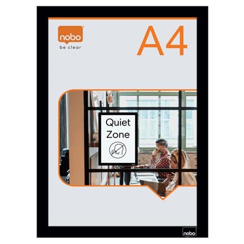 Nobo 1915697 cornice magnetica A4 Arancione - Foto 1
