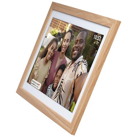 PFF-2162LW cornice per foto digitali Marrone chiaro 54,6 cm (21.5") Touch screen Wi-Fi - Foto 12