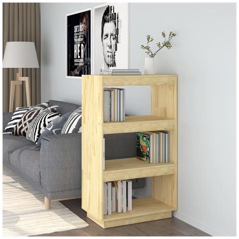 Lusso Casadino - Libreria/divisorio 60x35x103 Cm In Legno Massello Di Pino - Foto 8