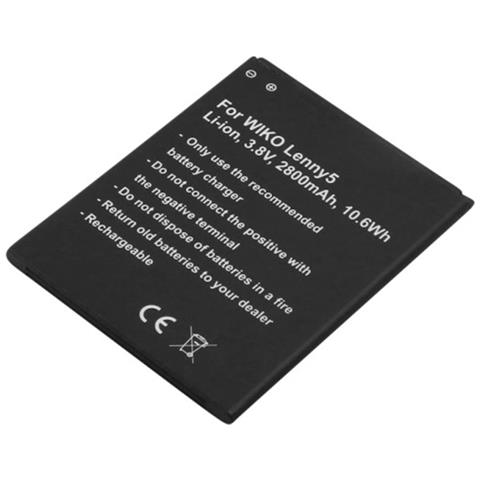 Batteria Per Wiko Lenny5 Li-ion 3.. 8v 2800mah 10.6wh Numero Di Parte 115823 - Foto 1
