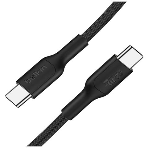 Cavo Usb-c A Usb-c 240w 3m Ricarica E Trasferimento Ultra Rapido, Nero - Foto 4