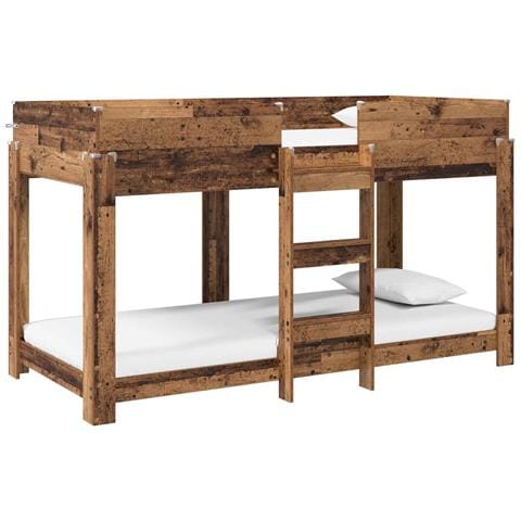 Letto a Castello per Bambini Legno vecchio 100 x 190 cm - Foto 1