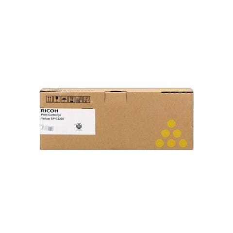 406768 Toner Originale Giallo per Aficio SPC220N / SPC221N / SPC222DN Capacità 2000 Pagine - Foto 1