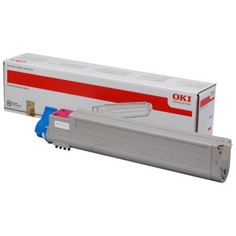43837130 Toner Originale Magenta per Oki C9655dn Capacità 22000 Pagine - Foto 7