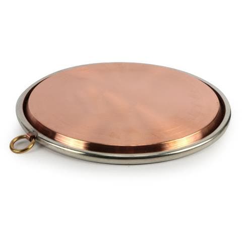 Tortiera in Rame Per Farinata Diametro 45 cm - Foto 2