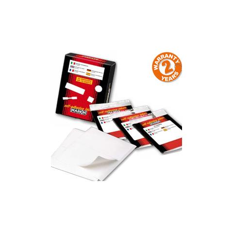 confezione da 10 pezzi - etichetta adesiva bianca 56x26mm (10fogli x 10etichette) - Foto 1