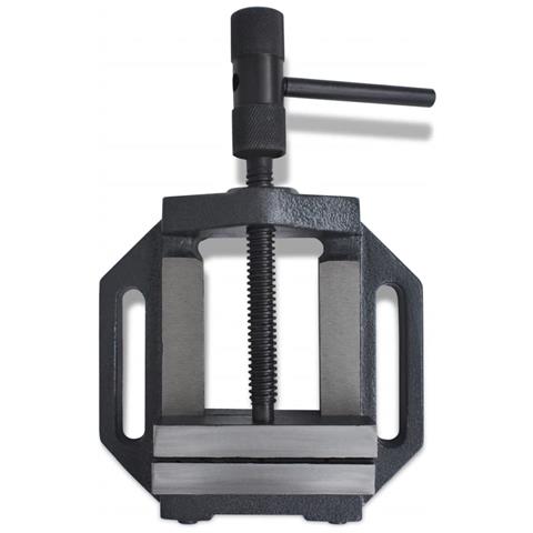 Morsa Manuale per Trapano a Colonna 90 mm - Foto 2