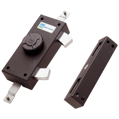 Serratura Sicurezza Serie 35380 Triplice Pompa Verticale Blindato - Foto 1