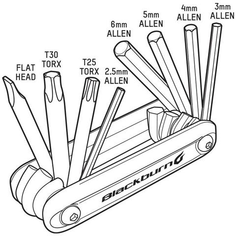 Strumenti Grid 8 Manutenzione One Size - Foto 2