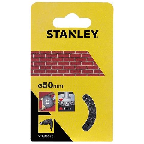 Spazzola Circolare Con Gambo - Ø Mm 75 - Spessore Fili 10 Mm - Foto 1