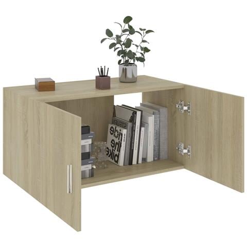 Armadietto da Parete Rovere Sonoma 80x39x40cm Legno Multistrato - Foto 2