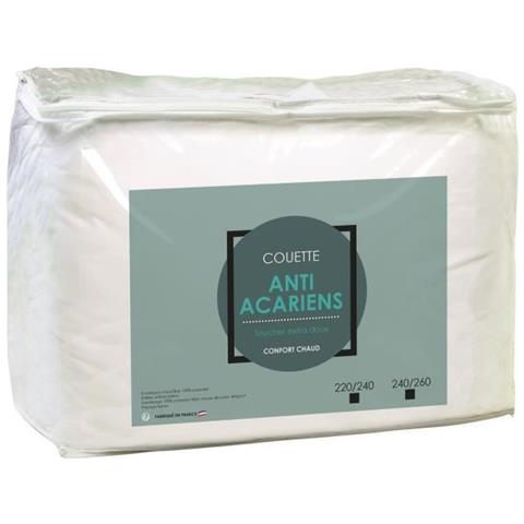 Piumino Caldo In Microfibra Antiacaro 220x240 Cm - Foto 1