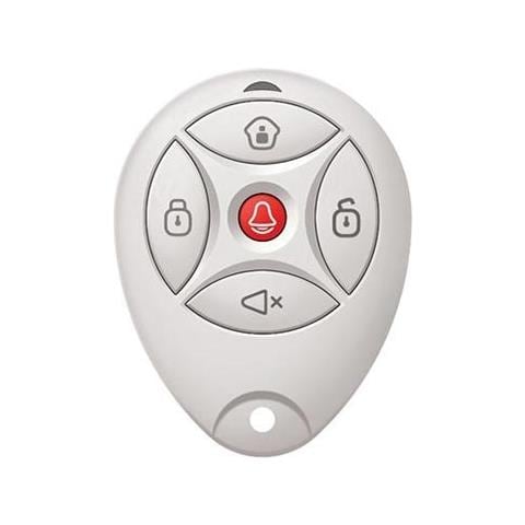 Pyronix Ds-pkfe-5 Telecomando Wireless 868mhz Bidirezionale 5 Pulsanti Rolling Code Bianco Per Sistemi Axhub - Foto 1