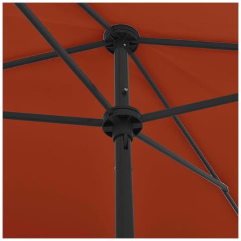 Ombrellone da Spiaggia Terracotta 200x125 cm - Foto 2