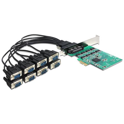 89336, PCIe, Seriale, RS-232, Nero, Verde, Argento, Windows 7 Home Basic, Windows 7 Home Basic x64, Windows 7 Home Premium, Windows 7 Home Premium x64, , -30 - 75 °C - Foto 2
