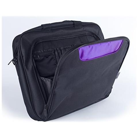 Borsa Notebook fino a 15.6" APPNBCP15BP Colore Nero e Porpora - Foto 2