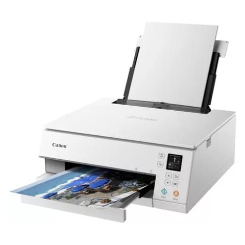 Stampante Fotografica Multifunzione Pixma TS6351a Inkjet a Colori Stampa Copia Scansione A4 15 ipm (B /N) 10 ipm (a Colori) Wi-Fi / USB - Foto 2