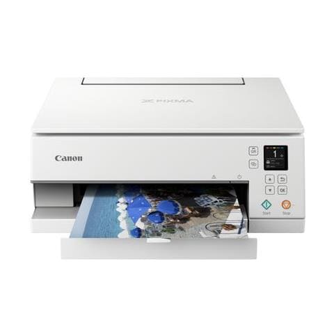 Stampante Fotografica Multifunzione Pixma TS6351a Inkjet a Colori Stampa Copia Scansione A4 15 ipm (B /N) 10 ipm (a Colori) Wi-Fi / USB - Foto 1