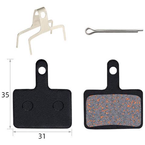 Pastiglie Freno A Disco Per Bicicletta 1 Paio Black - Foto 7