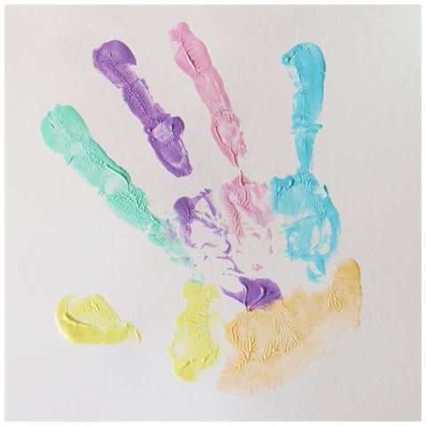 Pittura A Dita 6 Colori Pastello - Foto 3