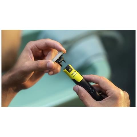 Lame di Ricambio QP420/50 OneBlade 360 Colore Argento / Giallo - Foto 7