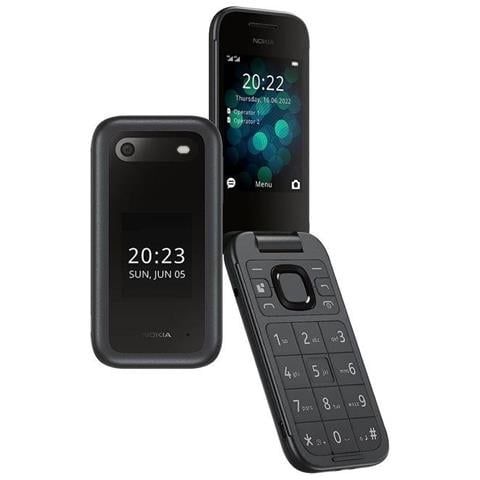 Senior Phone 2660 FLIP 32 GB 4G Dual Sim Display 2.8" QVGA Slot Nano SD Fotocamera 0.3 Mpx S30+ Colore Nero - Foto 2