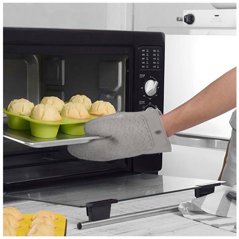 Guantone Da Forno Silicone (20,7 X 17 X 1 Cm) - Foto 2