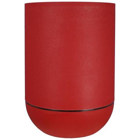 Vaso Granite D40 Rosso Plastica Rotondo Ø 40 Cm - Foto 1
