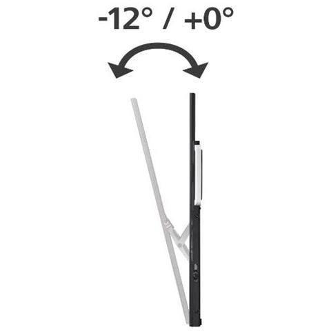 00220818 Supporto Tv A Parete 2,54 M (100"") Nero - Foto 3