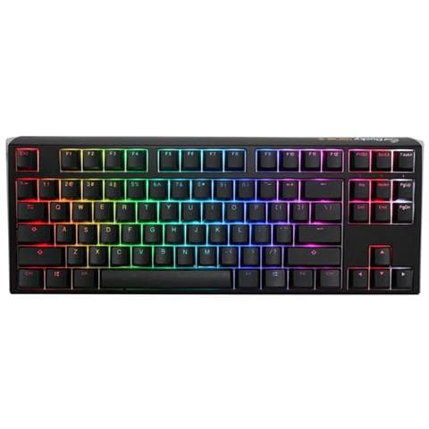 One 3 Classic TKL Tastiera Gaming USB Tedesco Nero, Bianco - Foto 1