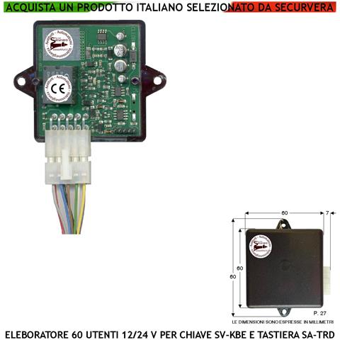 Elaboratore Centrale 60 Utenti Gestisce Lettore Universale Keybit O Tastiera Digiten Antivandalo Decodifica Dallas Den - Foto 1