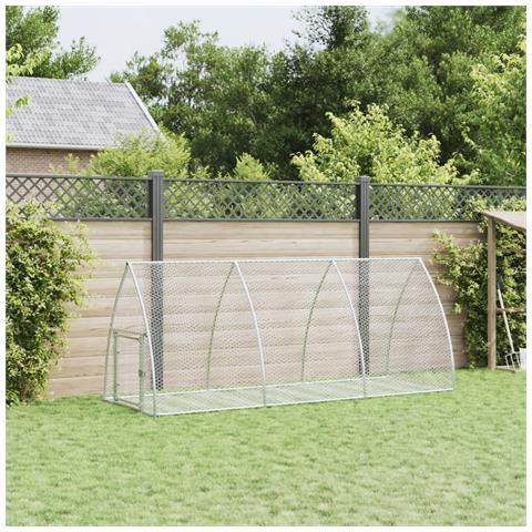 Conigliera Argento 300x105x120 cm in Acciaio Zincato - Foto 2