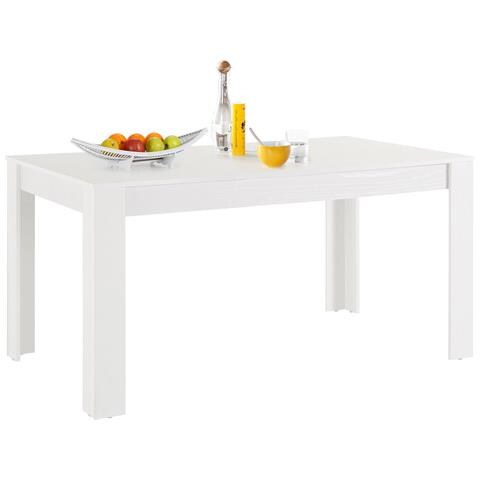 Lynn Tavolo Da Pranzo In Mdf Bianco - Foto 2