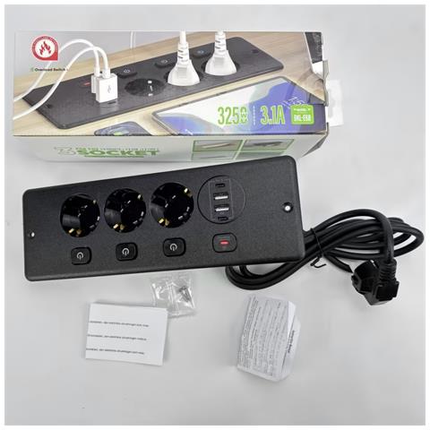 Presa Da Incasso Standard Europea Black - Foto 9