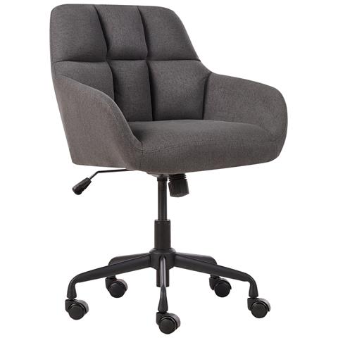 Sedia Da Scrivania Palmdale Grigio - Foto 2