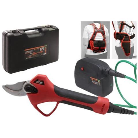 Forbici Potatrici Professionali Pacco Batteria A Spalla In Zaino E Fodera Porta Forbici 400w Pro Katana Brixo - Foto 1