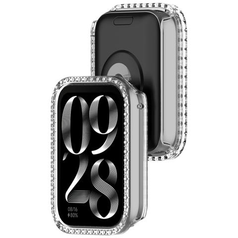 Custodia Xiaomi Mi Band 9 Pro Con Diamanti, Cover Protettiva Per Pc Transparent - Foto 6