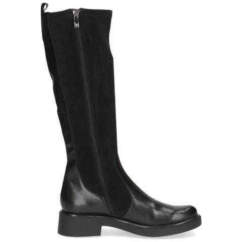 Black Casual Closed Boots Stivali Pelle Scarpe Donna Nero Eu 38, 9-26505-43-019 - Foto 3