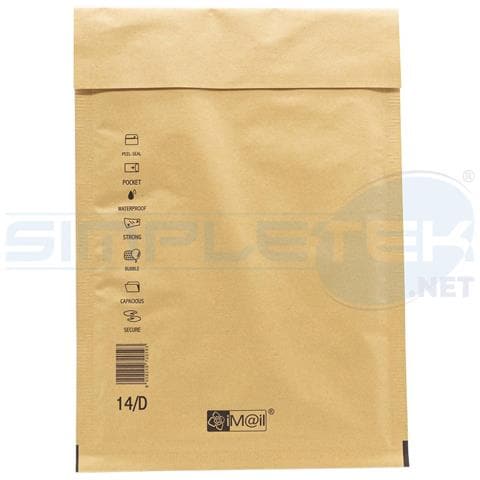 100 X Buste Postali 14/d Per Imballare Spedire Imballaggio Spedizione Pluriball - Foto 2
