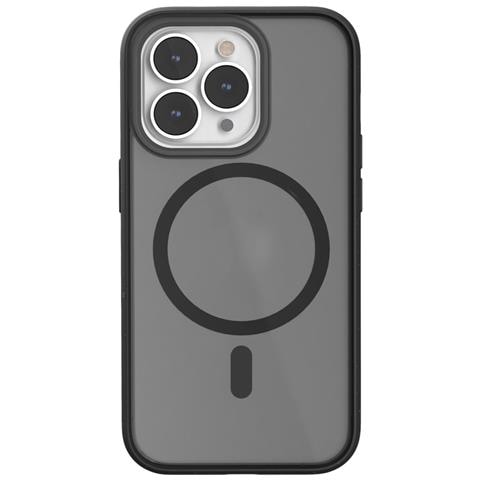 eco645 custodia per cellulare 17 cm (6.7") Cover Nero, Trasparente - Foto 1