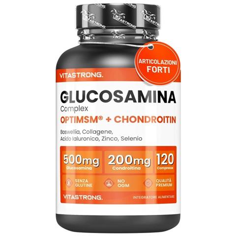 Glucosamina Condroitina Msm - Collagene, Acido Ialuronico, Zinco, Selenio, Boswellia - Integratore Per Le Articolazioni - Foto 1