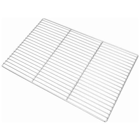 Griglia BBQ  con manici rettangolare 60x40 cm in acciaio inossidabile 304 - Foto 2
