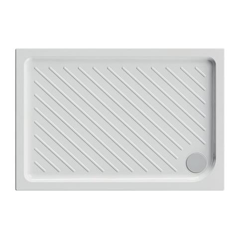 Piatto Doccia Rettangolare 70x90 Bianco Lucido H 7 Cm Con Antiscivolo - Gemma 2 - Foto 1
