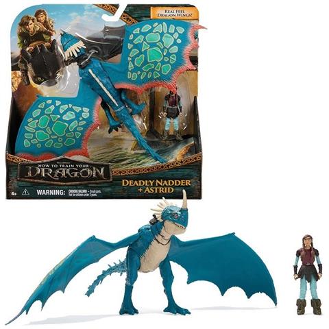 Dragon Trainer Figure Tempestosa E Astrid - Foto 1