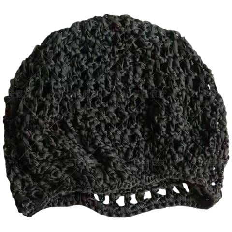 Confezione Da 4 Retine Per Capelli Nere In Nylon - Copertura Invisibile Per Capelli Con Bordo Elastico - Foto 1