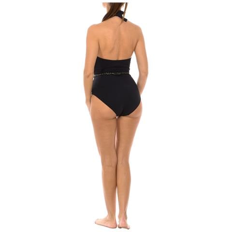 Mm1k653 Costume Da Bagno Da Donna Con Scollo A V - Foto 4