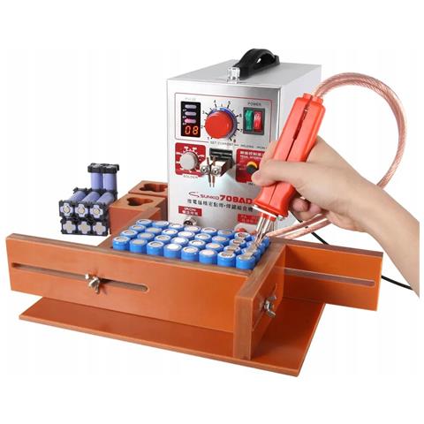 Forma Di Saldatura Per Batterie 6x16 - Costruzione Stabile, Materiale Bakelite | Capacità 96 Celle | Compatibile Con 18650, 21700, 26650, 32650 - Foto 1
