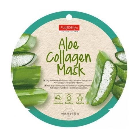 Maschera Con Collagene Ed Estratto Di Aloe Vera, - Foto 1