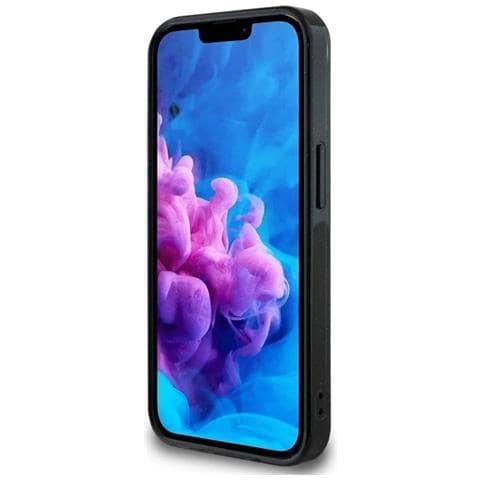 Custodia Per Iphone 16e Nera Guess Con Logo Lucido - Foto 1