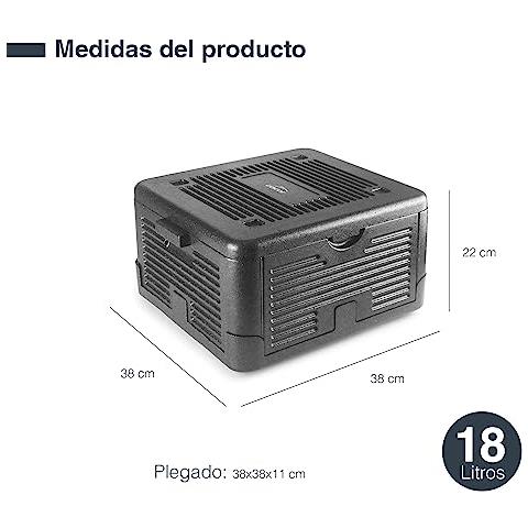 66064 - Contenitore termico Temple, realizzato in EPP, mantiene il cibo freddo o caldo, - Foto 2